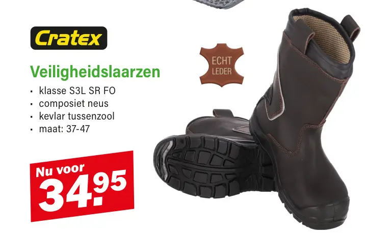 Promotie: Veiligheidslaarzen