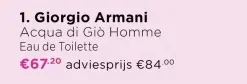 Aanbieding: Acqua di Giò Homme Eau de Toilette