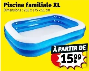 Offre: Piscine familiale XL