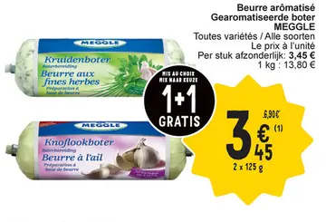 Offre: Beurre arômatisé Gearomatiseerde boter