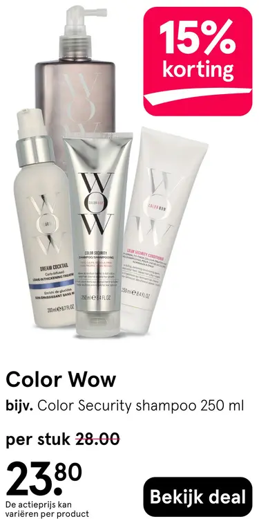 Aanbieding: Color Wow