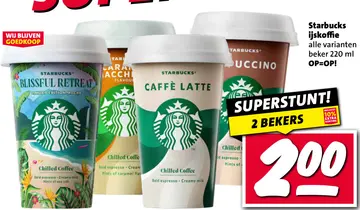 Aanbieding: Starbucks ijskoffie