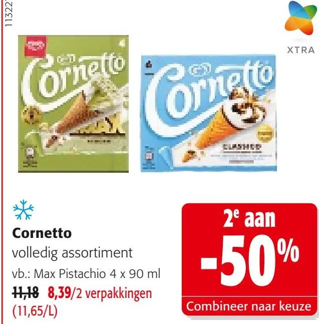 Promotie: Cornetto