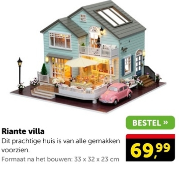 Aanbieding: DIY Miniaturen Huis