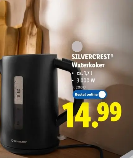 Promotie: Waterkoker