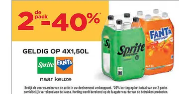 Aanbieding: Sprite en Fanta