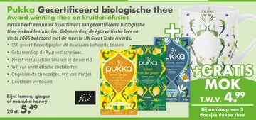 Aanbieding: Pukka thee