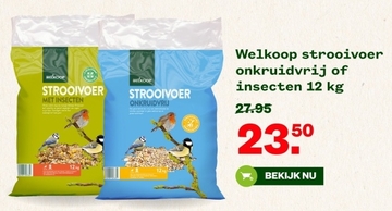 Aanbieding: Welkoop strooivoer onkruidvrij of insecten