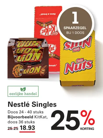 Aanbieding: Nestlé Singles