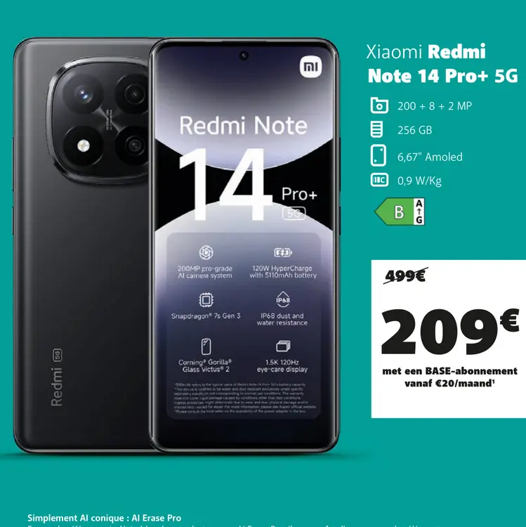 Promotie: Redmi Note 14 Pro+ 5G