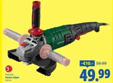 Aanbieding: Parkside Haakse slijper