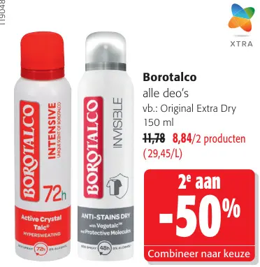 Promotie: Borotalco alle deo's
