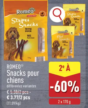 Offre: Snacks pour chiens