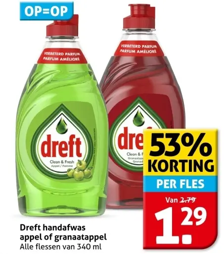 Aanbieding: Dreft handafwas