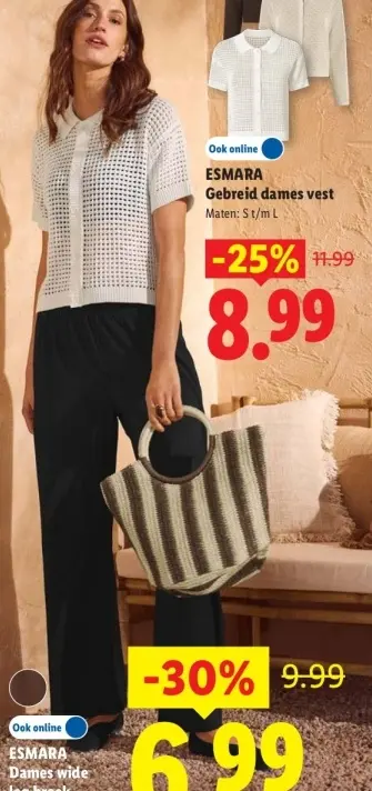 Aanbieding: Gebreid dames vest