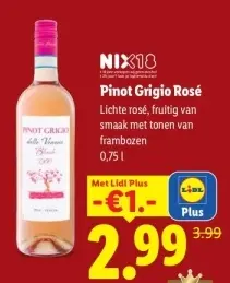 Aanbieding: Pinot Grigio Rosé