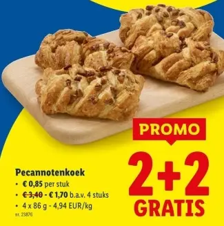 Promotie: Pecannotenkoek