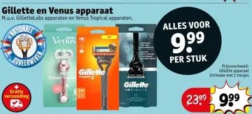Aanbieding: Gillette en Venus apparaat