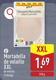 Offre: Mortadella de volaille XXL
