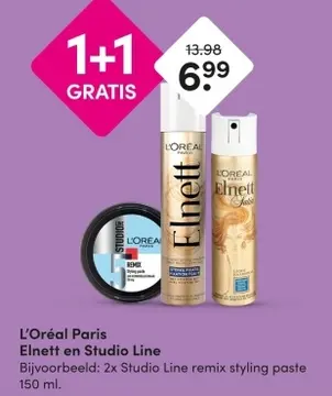 Aanbieding: Elnett en Studio Line