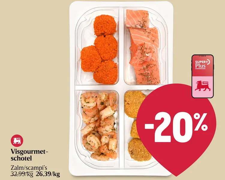 Promotie: Visgourmet-schotel