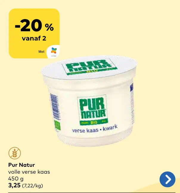 Promotie: Volle verse kaas