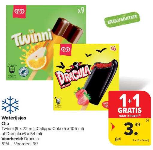 Promotie: Waterijsjes