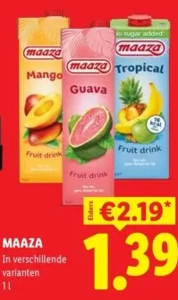 Aanbieding: Maaza