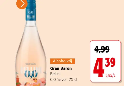 Promotie: Bellini