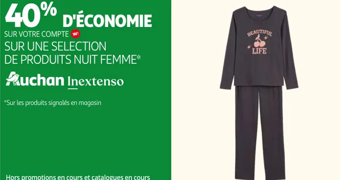 Promotie: Pyjama femme
