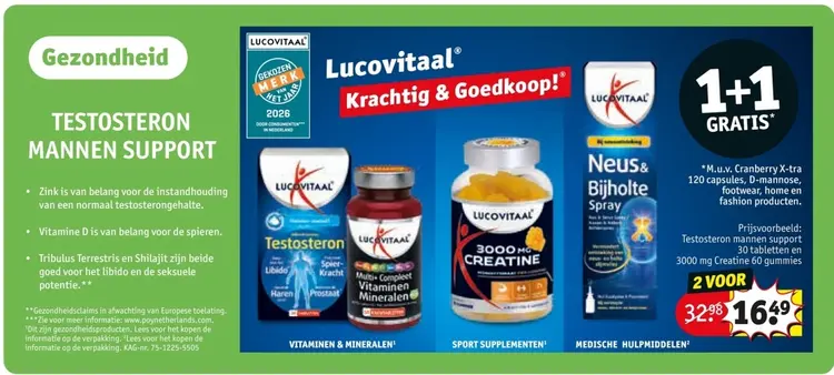 Aanbieding: Lucovitaal