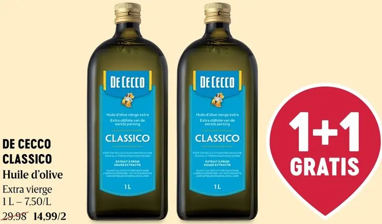 Offre: Huile d'olive Classico