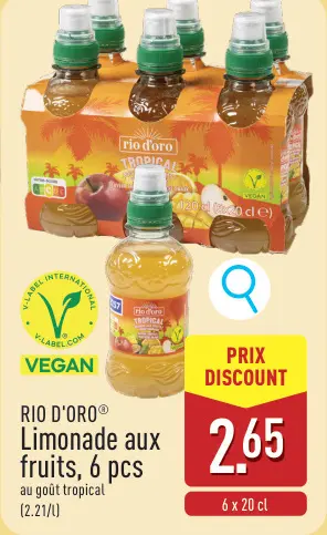 Offre: Limonade aux fruits