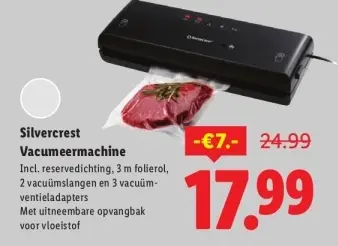 Aanbieding: Vaccumeermachine