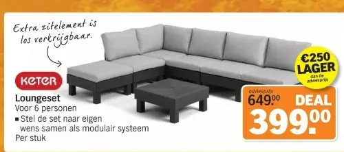 Aanbieding: Loungeset