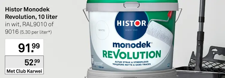 Aanbieding: Monodek Revolution 10 liter