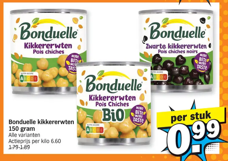 Promotie: kikkererwten