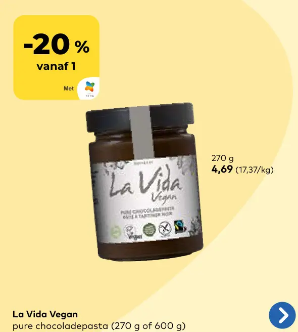 Promotie: Pure chocoladepasta