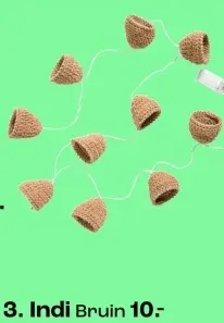 Promotie: Lichtsnoer Indi Bruin