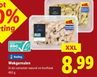 Aanbieding: Wokgarnalen