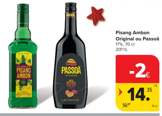 Offre: Pisang Ambon Original ou Passoã