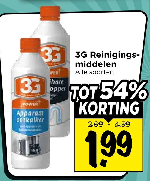 Aanbieding: Reinigingsmiddelen