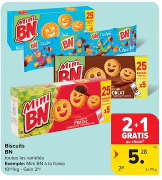 Offre: Biscuits BN