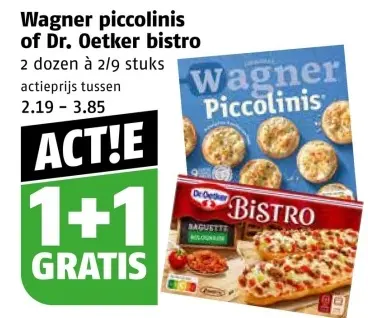 Aanbieding: Piccolinis of bistro