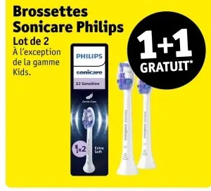 Offre: Brossettes Sonicare Philips