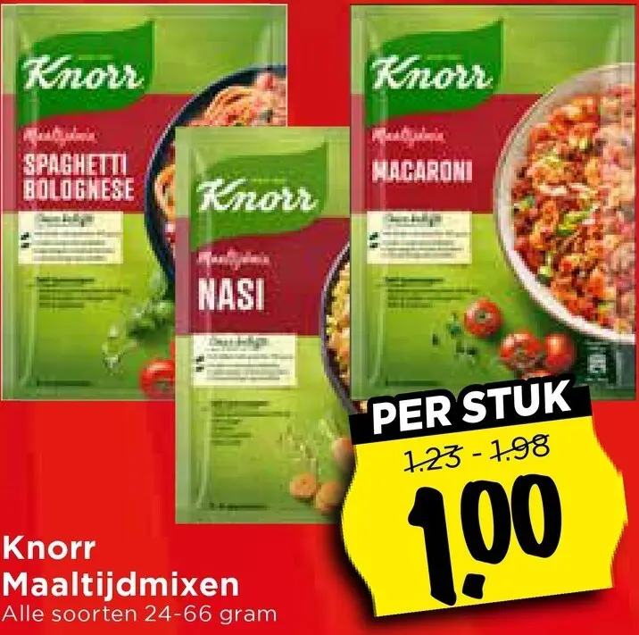 Aanbieding: Maaltijdmixen