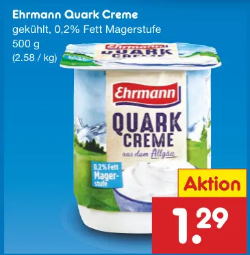 Aanbieding: Quark Creme