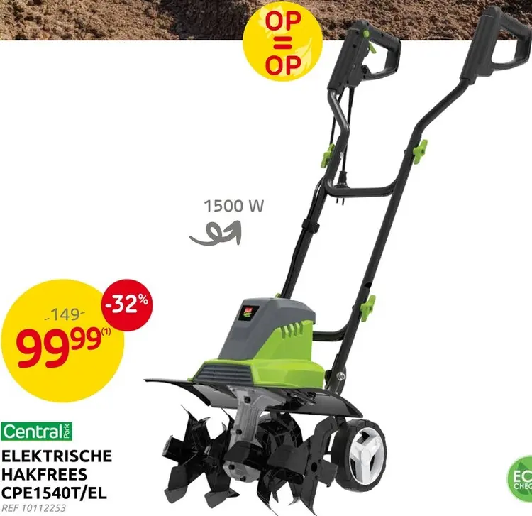 Promotie: Elektrische hakfrees CPE1540T/EL