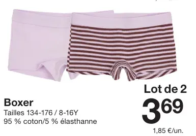 Offre: Boxer