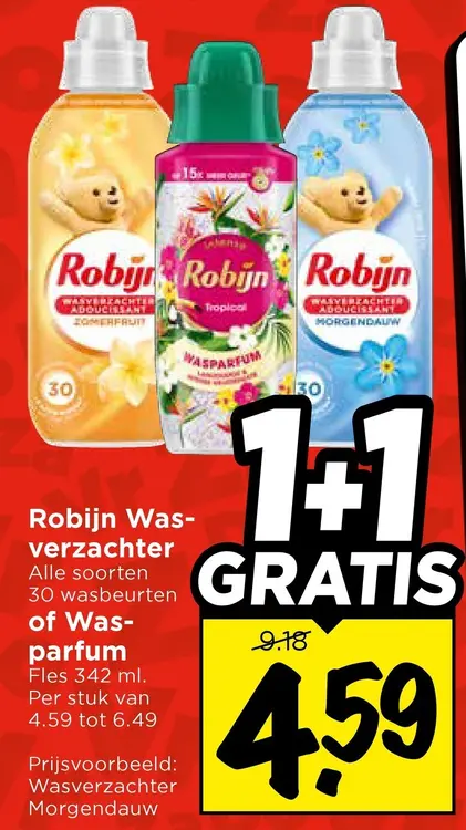 Aanbieding: Wasverzachter of Wasparfum